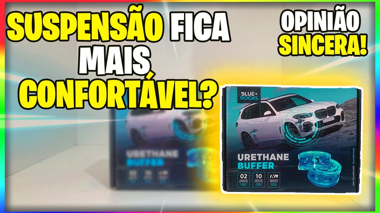Autobuffer Bluerocks: Será que realmente deixa a suspensão do carro mais macia?