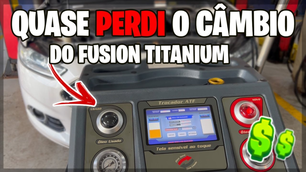 Como quase perdi o câmbio do meu Fusion Titanium 2014 e o que você precisa saber sobre a troca de óleo da transmissão