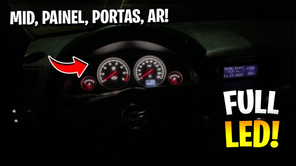 Como trocar os LEDs do painel do carro (substituindo lâmpadas halógenas por LEDs)