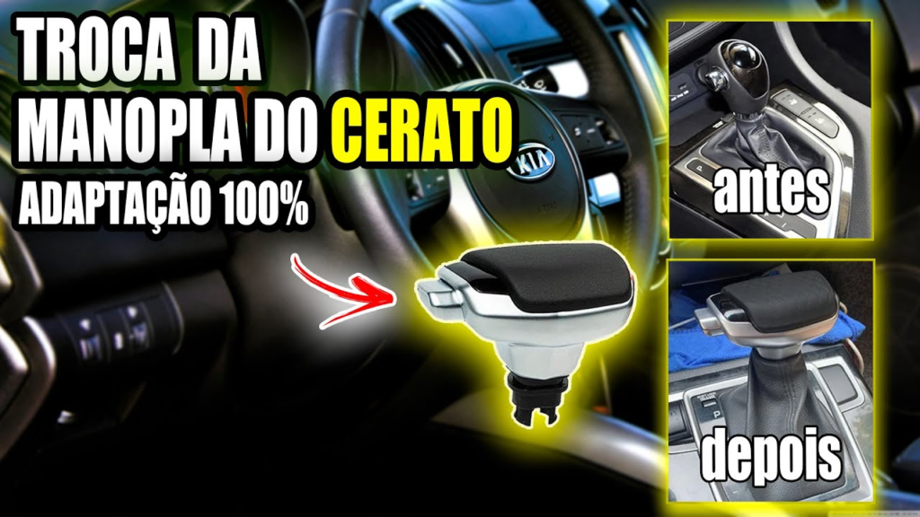 Como trocar a manopla e a coifa do câmbio do Kia Cerato por uma versão esportiva: dicas completas e passo a passo