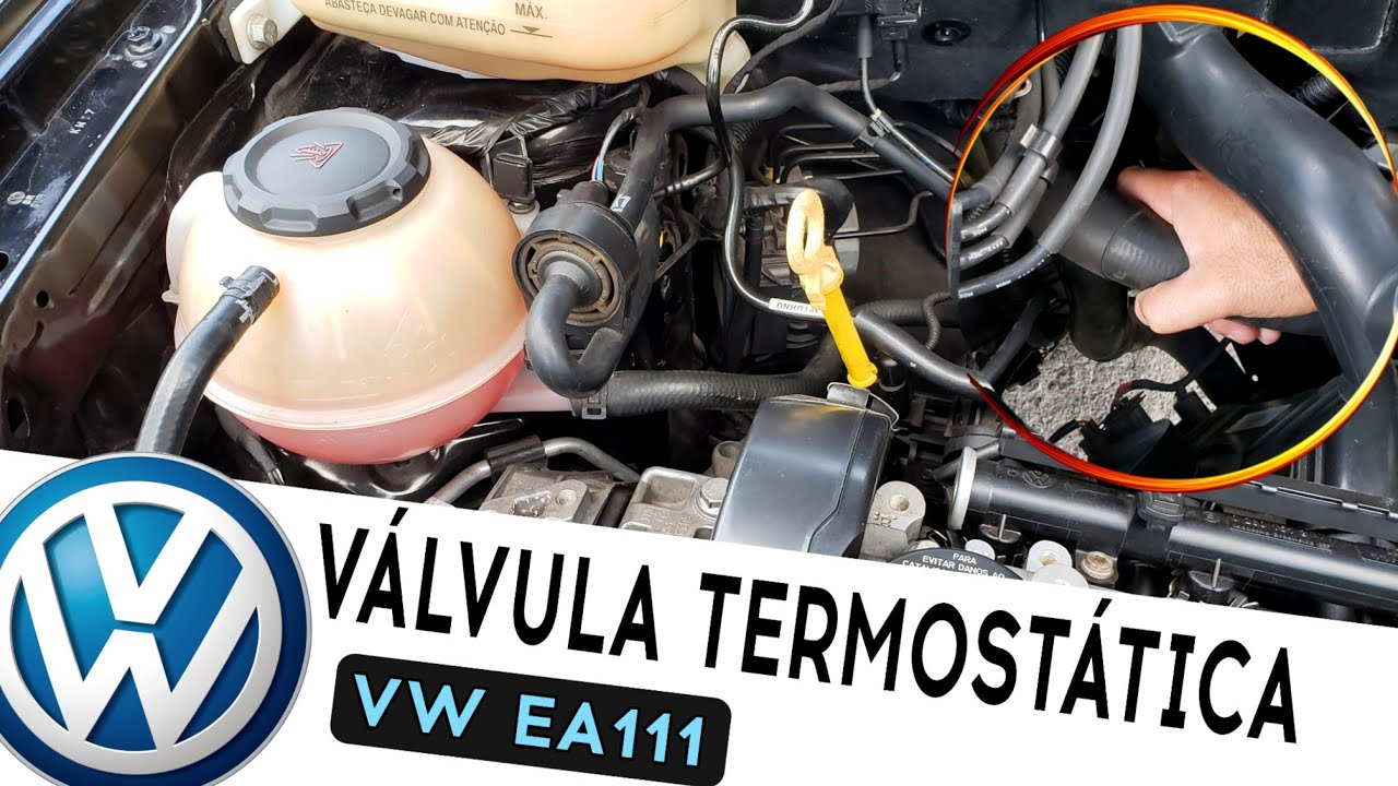 Como saber se a VÁLVULA TERMOSTÁTICA TRAVOU FECHADA no  Vw EA111
